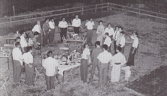 1961年夏のビアパーティー